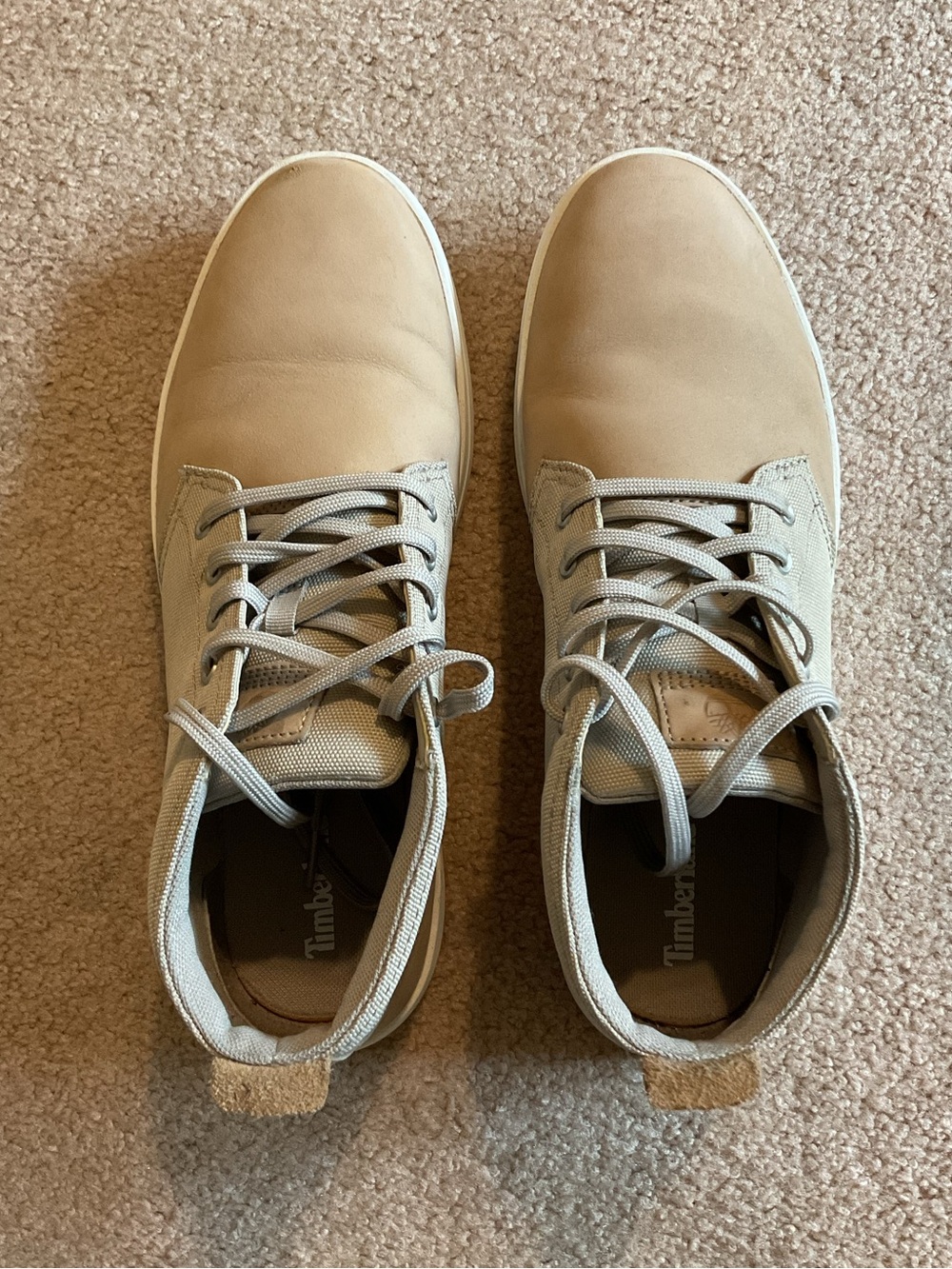 Timberland Men's Light Tan Chukka Boots size 11